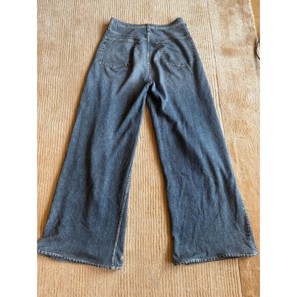 rag & bone Miramar Sofie High Waist Cotton Terry Sweatpant Jeans Kimbr Size 25 - Picture 7 of 9